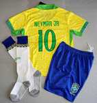 Komplet piłkarski Neymar Jr Brazylia nowy sezon rozmiary