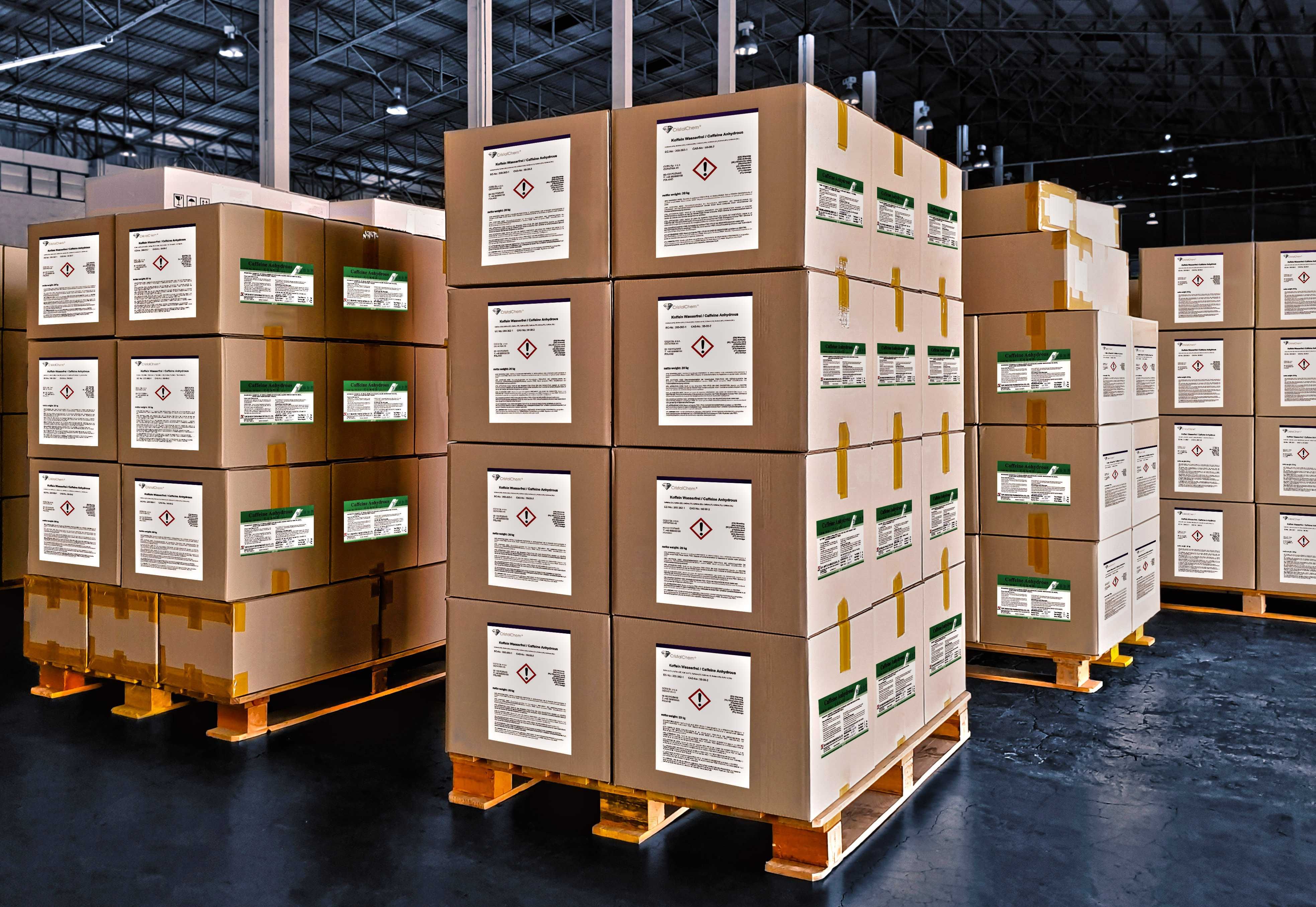 Kofeina Bezwodna # CSPC 20KG # Dostawa z 2025r # Od CC®