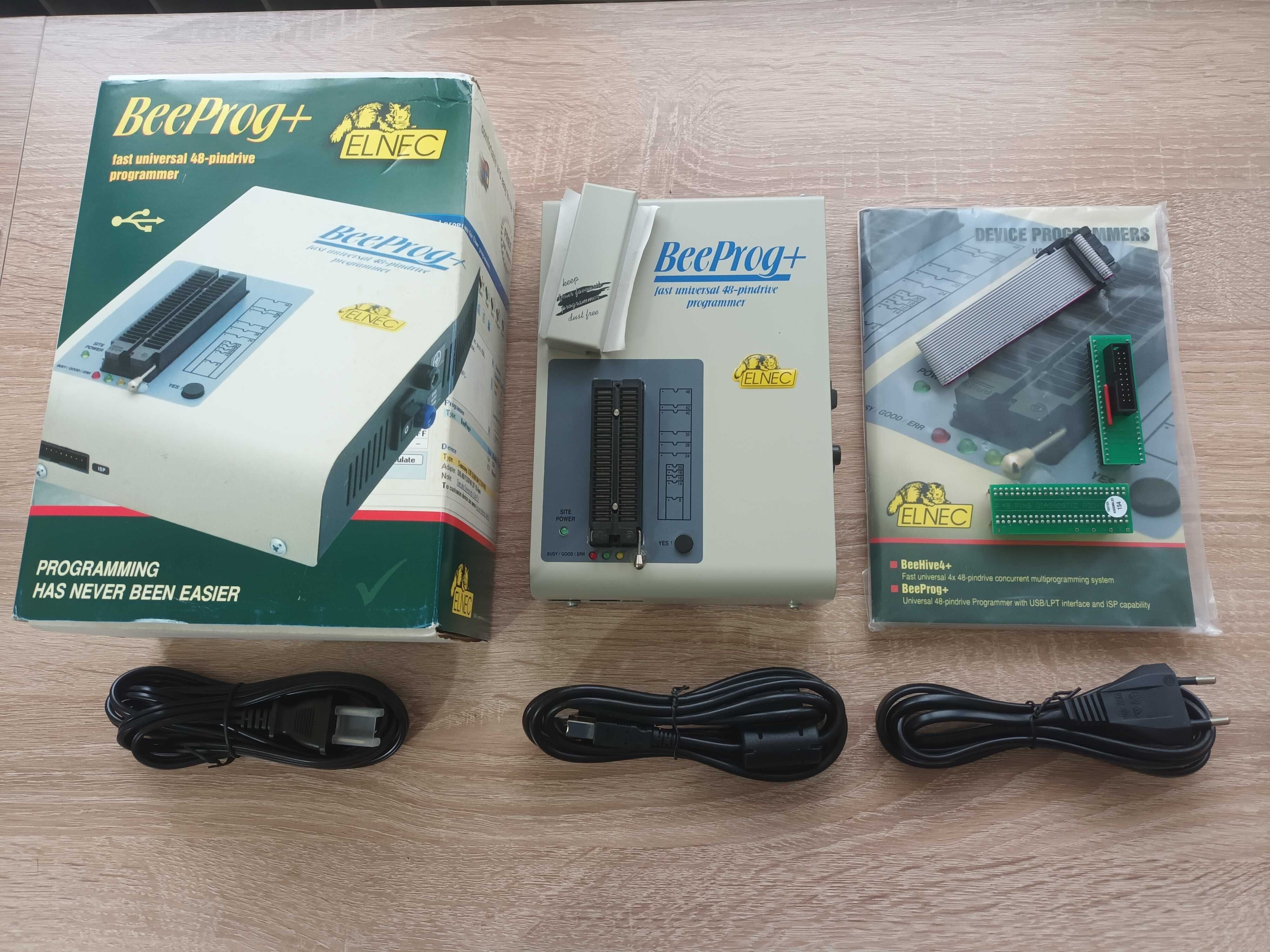 Atmel-ICE-Basic, BeeProg+ -Fast universal programmer, Omega mini-lab.