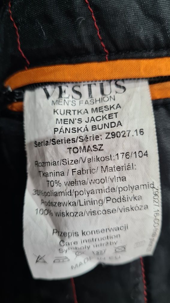 Męski płaszcz Vestus L