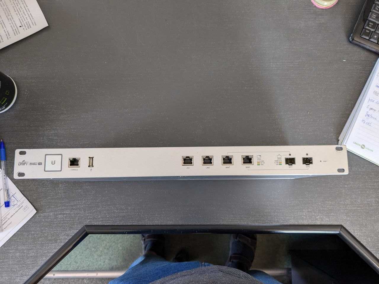 Маршрутизатор Ubiquiti UniFi USG PRO 4