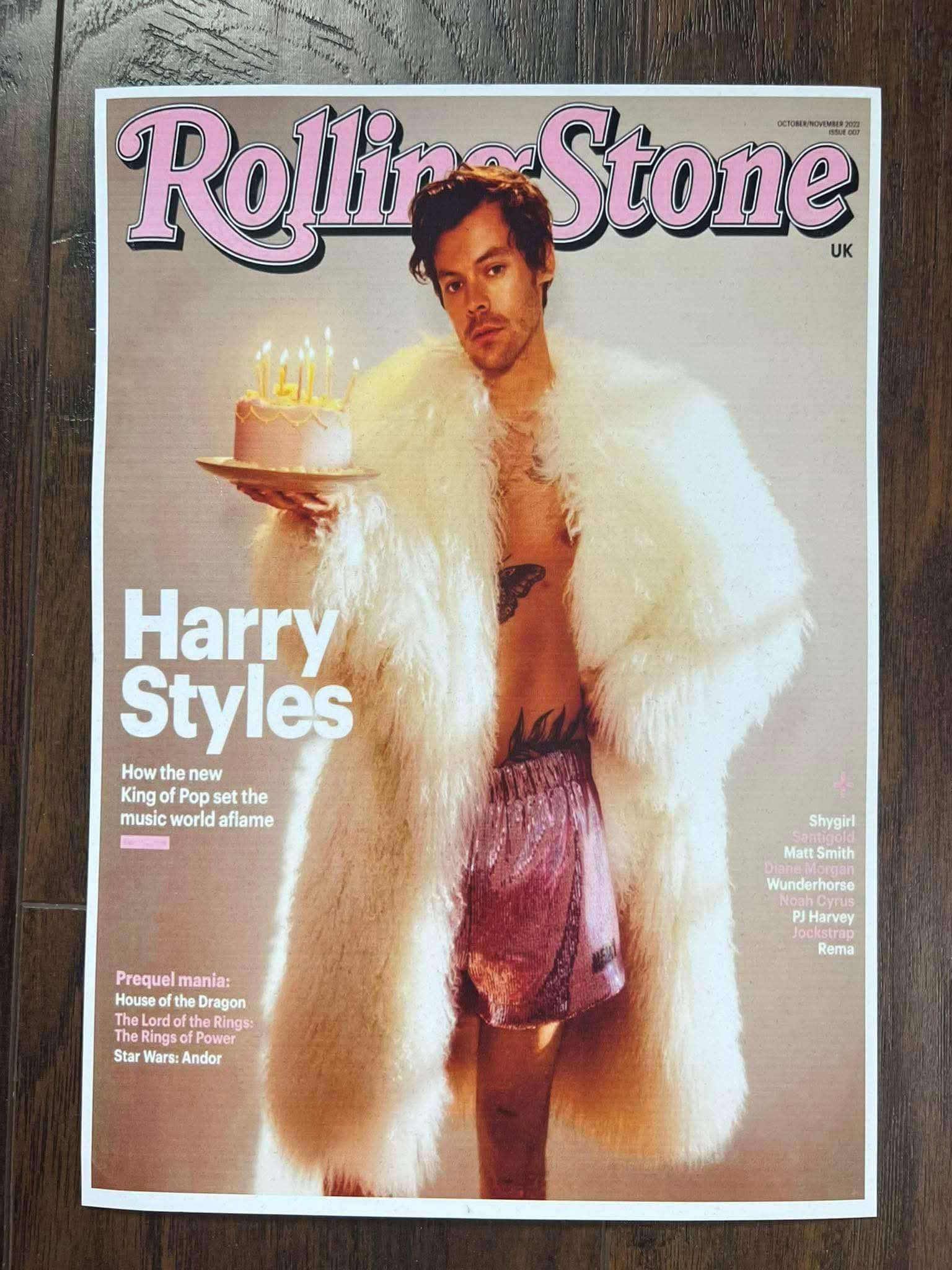 Plakat A4 kodak harry styles
