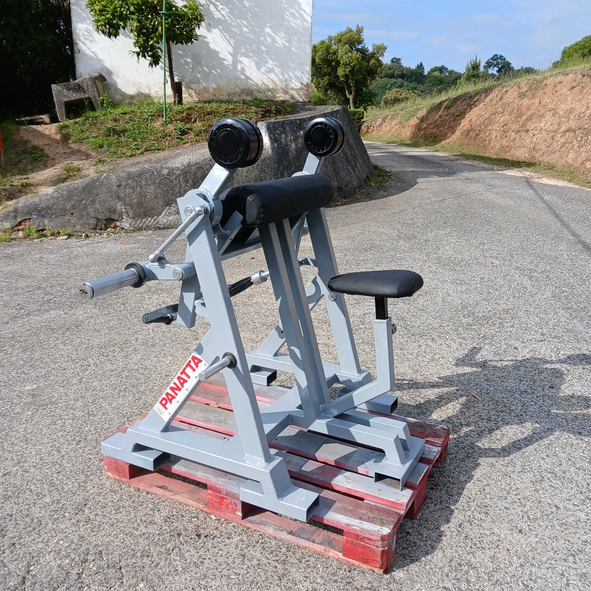 GYMAGIC- Panatta-maquina de biceps olimpica