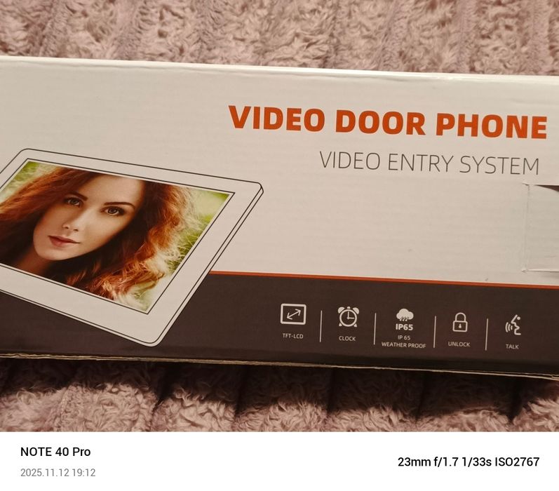 Wi-Fi відеодомофон 7" FHD/T з підтримкою Tuya Smart Black