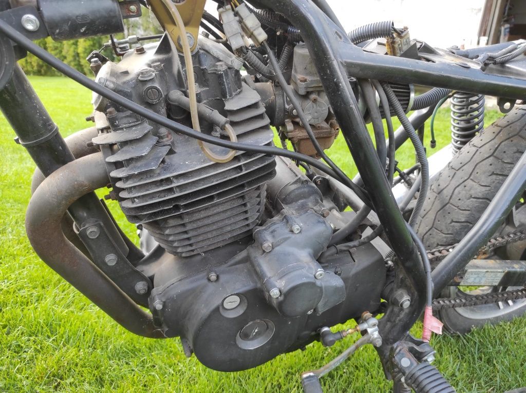 honda ft500 pc07 czesci silnik glowica rozrusznik wolne kolo sprzeglo