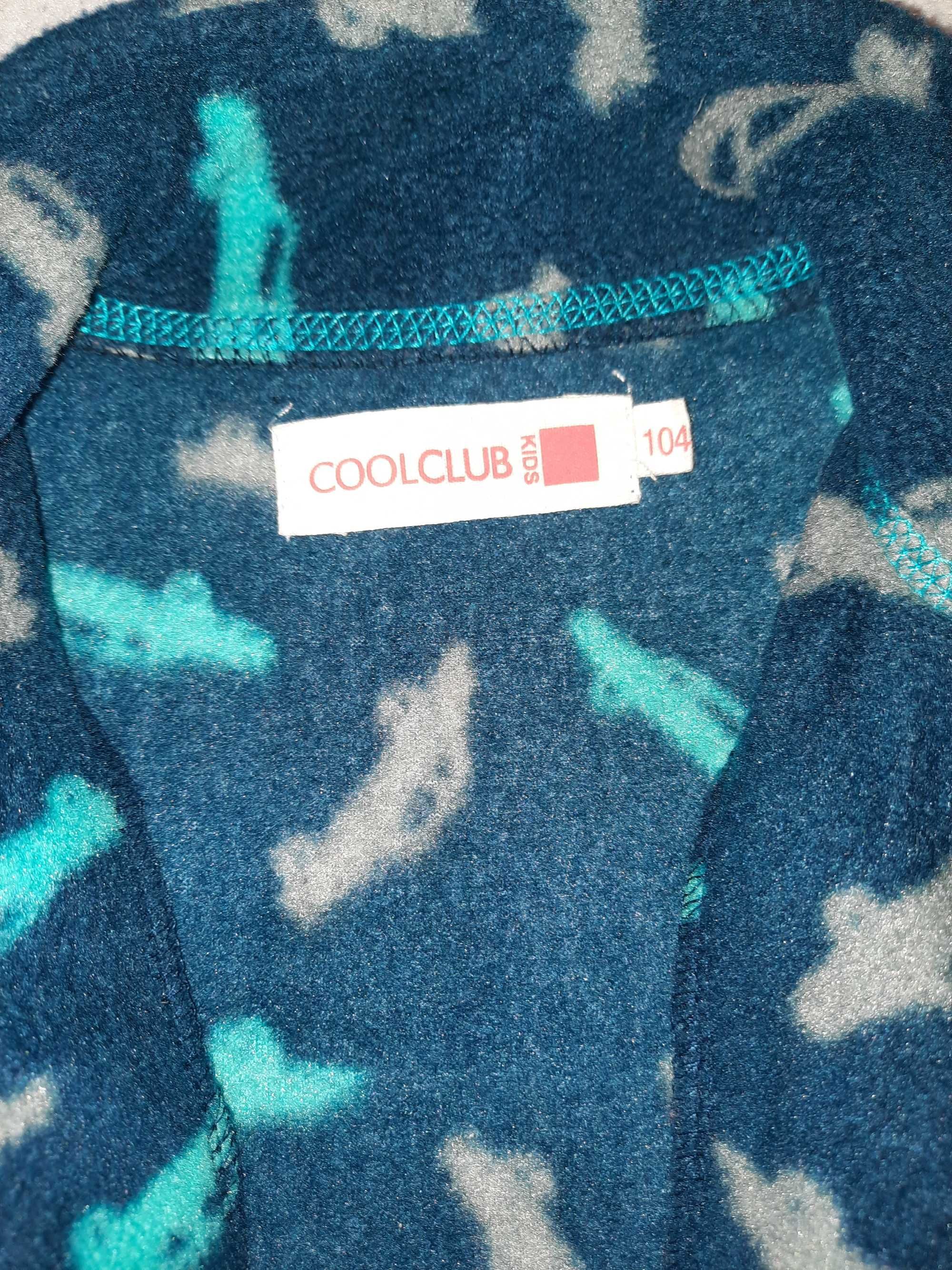 Bluza polarowa chłopięca 104 rozpinana Cool Club