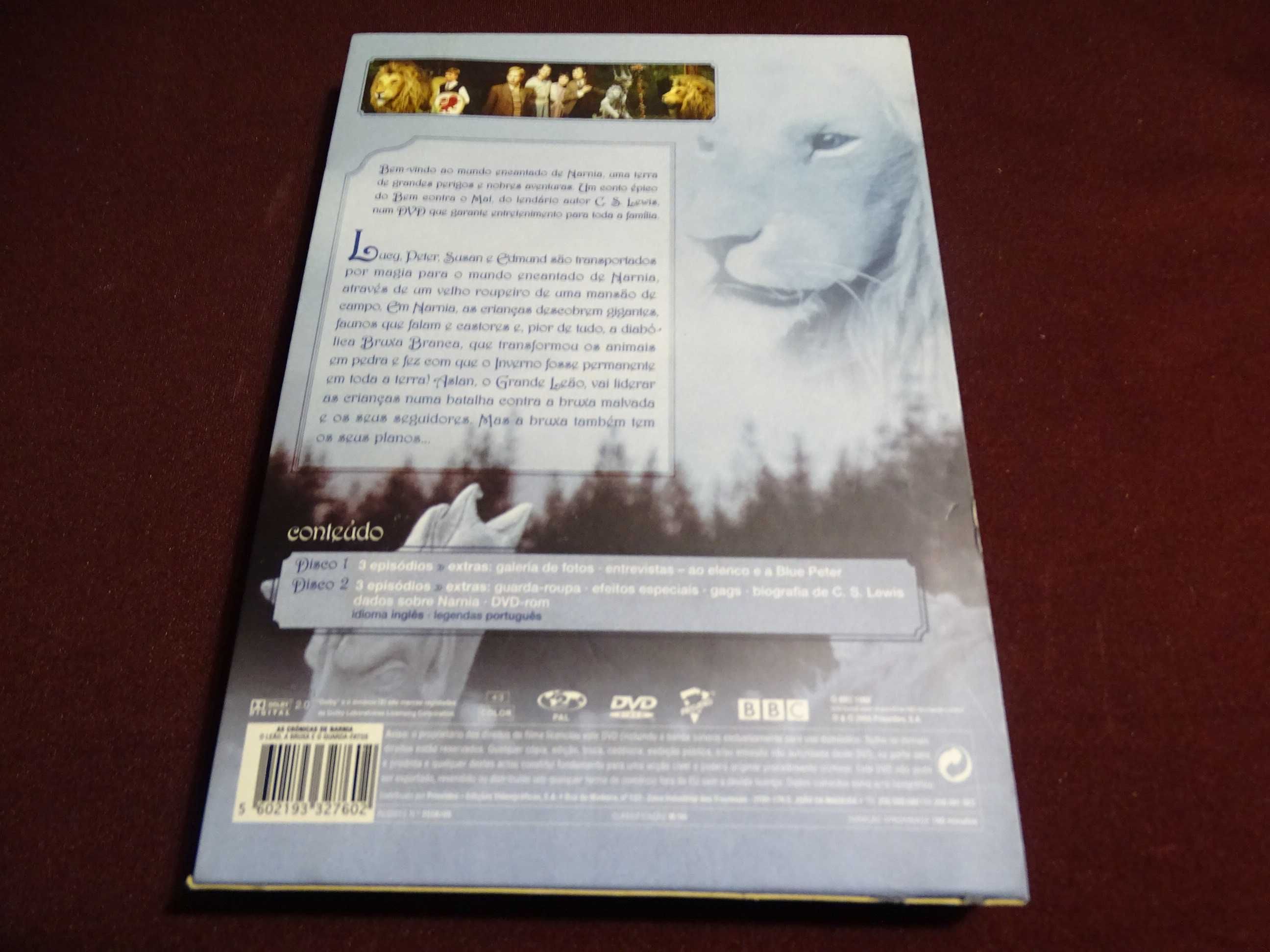 DVD-As crónicas de Narnia-O Leão, a bruxa e o guarda fatos