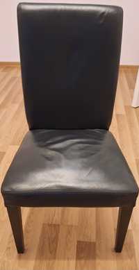 Krzesło Ikea skóra