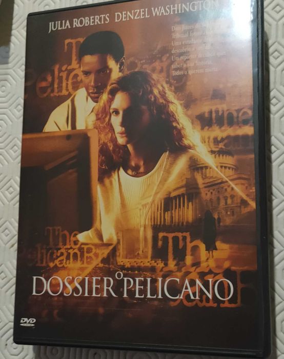 DVD O Dossier pelicano com Julia Roberts e Denzel Washington