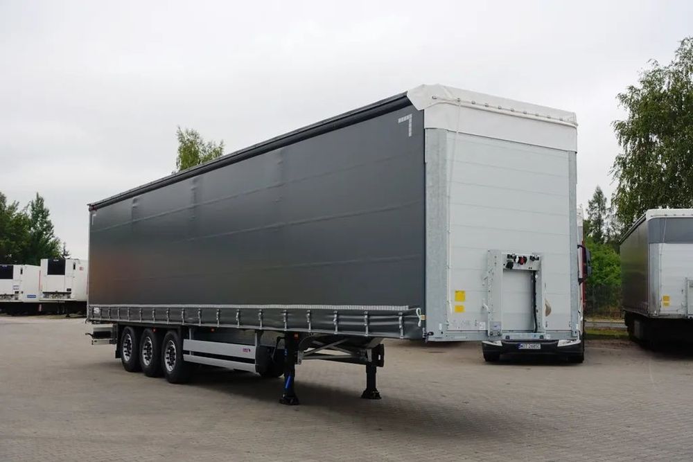 Schmitz Cargobull Firanka  Naczepa Schmitz plandeka szara