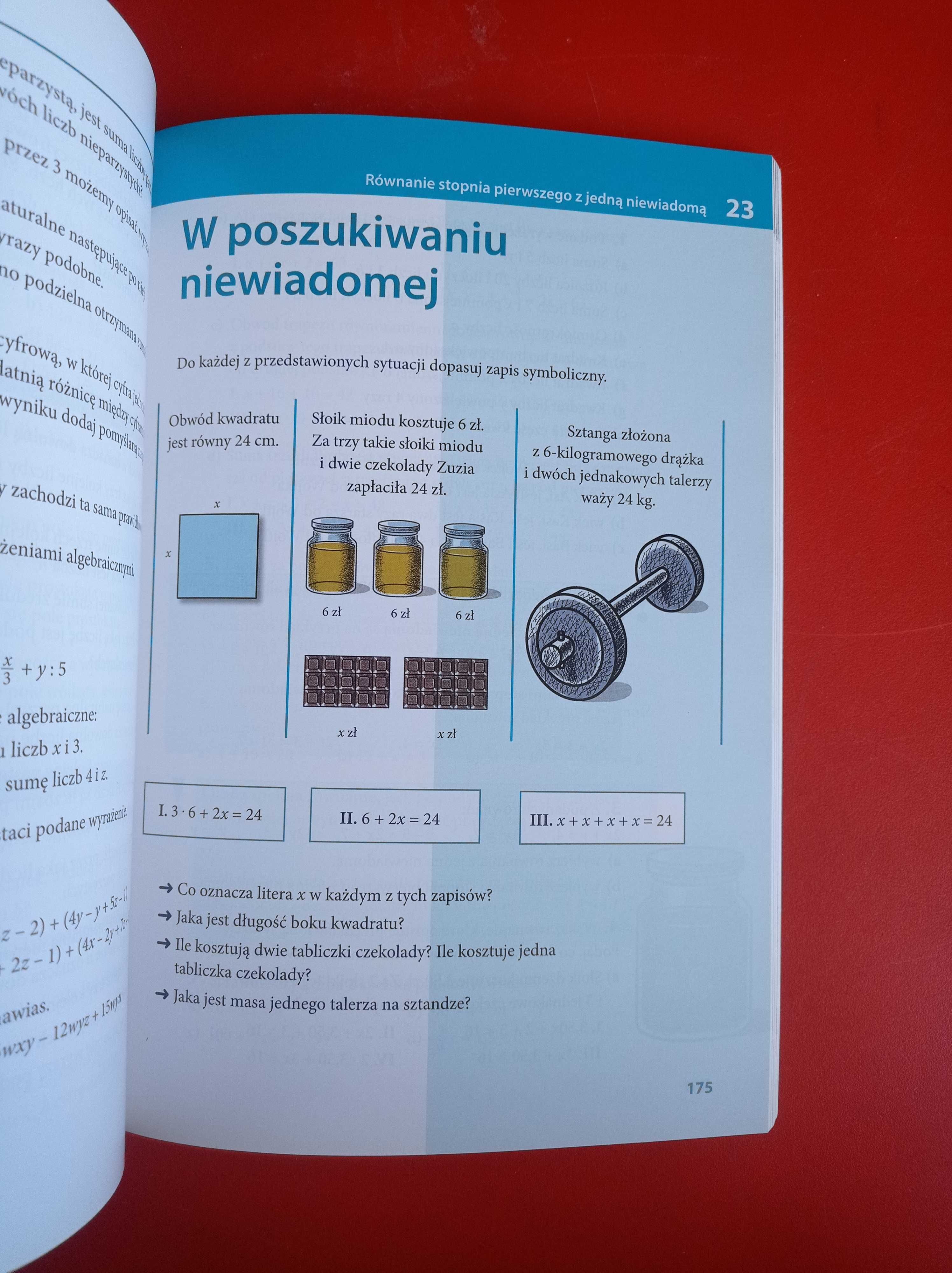 Matematyka 2001 cz. 1, podręcznik do gimnazjum