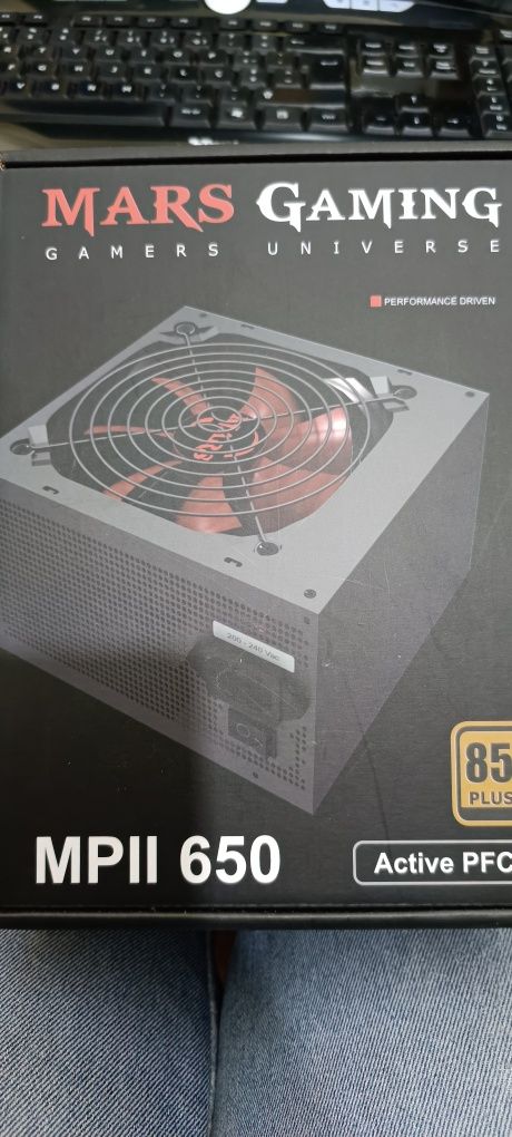 Fonte alimentação Mars Gaming 650W