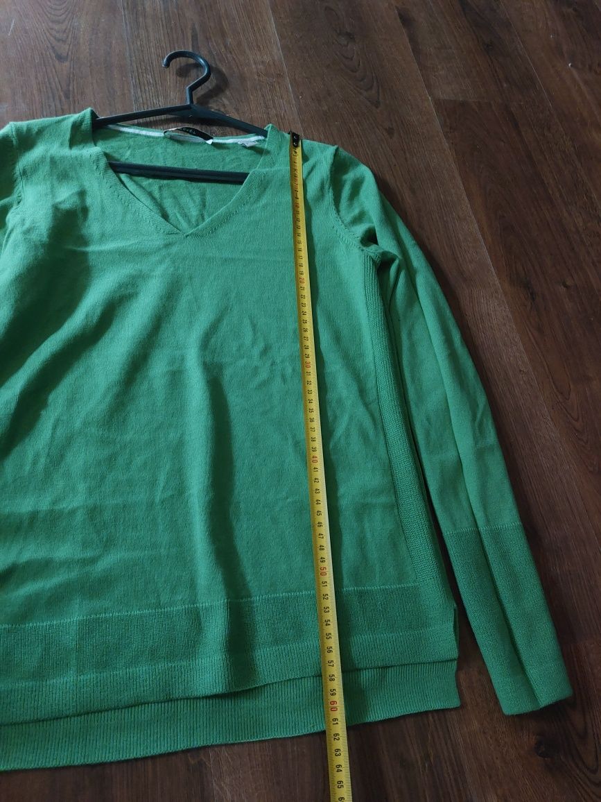 Sweter zielony S