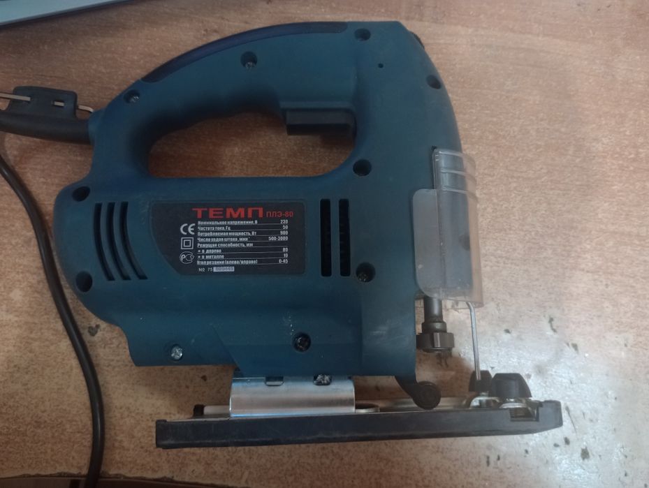 Електролобзик Темп ПЛЭ-80