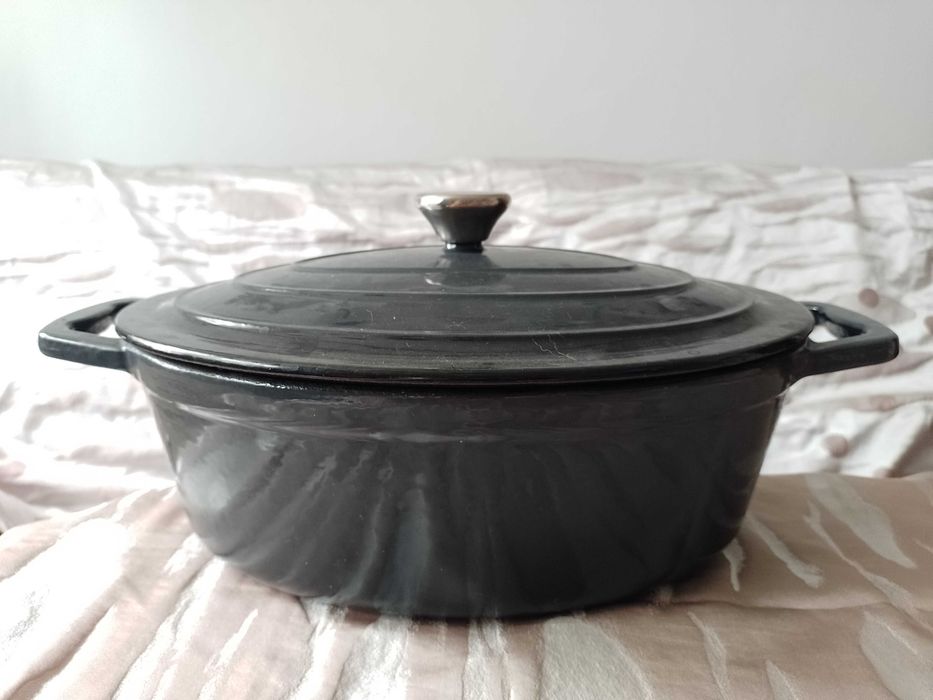 Gęsiarka brytfana żeliwo Ambition