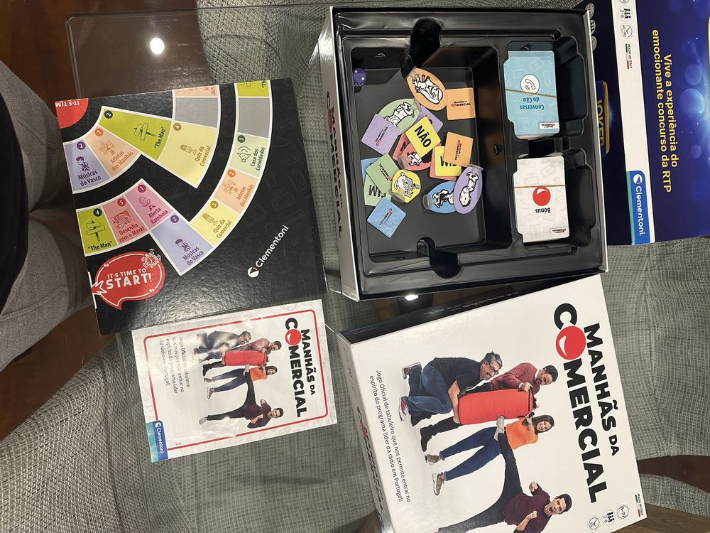 Jogo tabuleiro “manhas comercial”