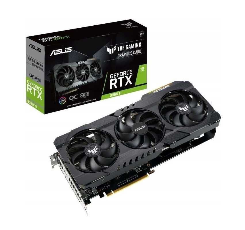 Karta graficzna ASUS TUF Gaming GeForce RTX 3060 Ti 8GB OC GDDR 6X