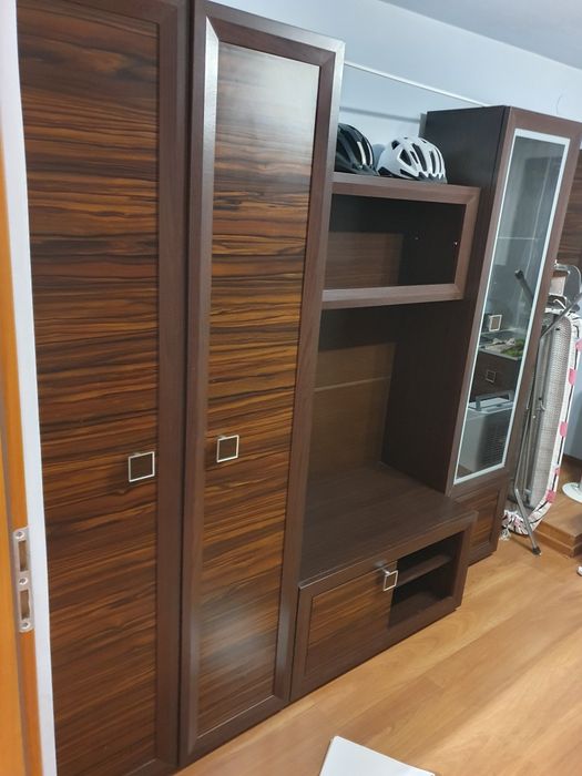 Meble do salonu/ sypialni ciemne zadbane