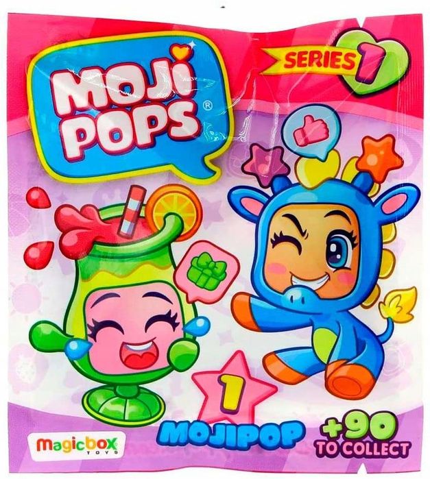 Saszetka z figurką niespodzianką Magic Box MojiPops Seria 1 Moji Pops