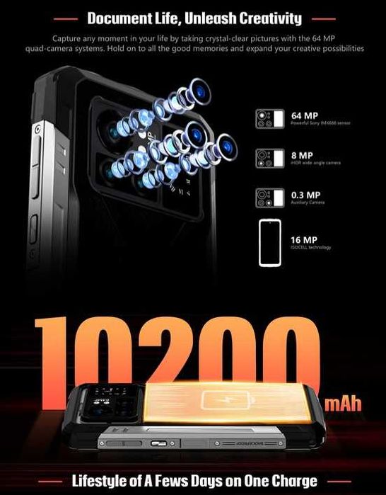 Hotwav cyber X, G99, FHD, 90Hz, 8/256Gb, 10200mA, 33W, 64Mp, NFC