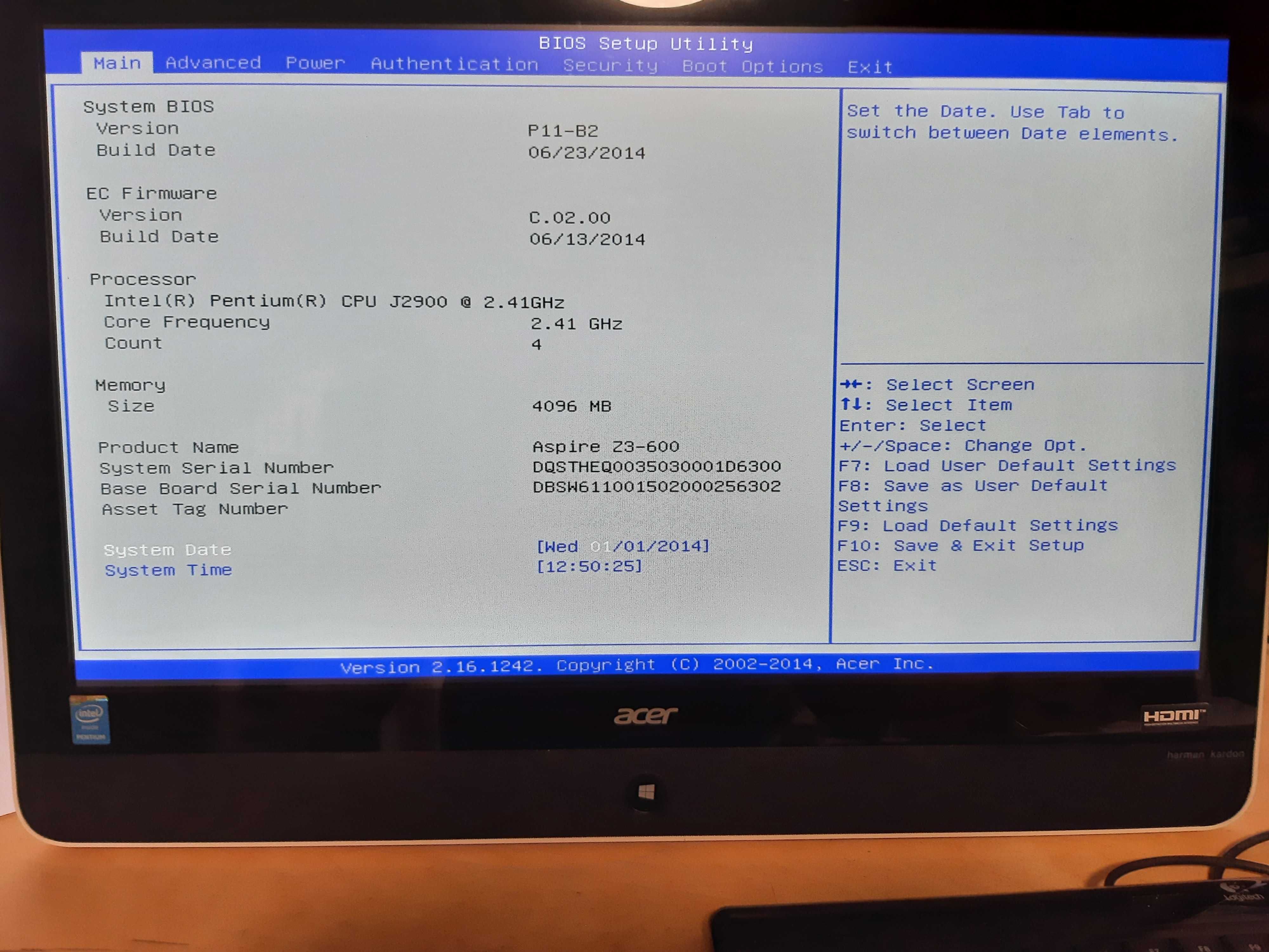 Acer Aspire Z3-600