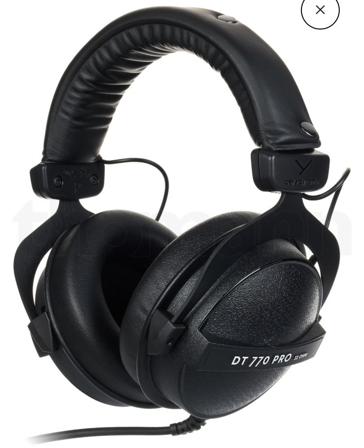 beyerdynamic DT-770 Pro 32 Ohm como novos