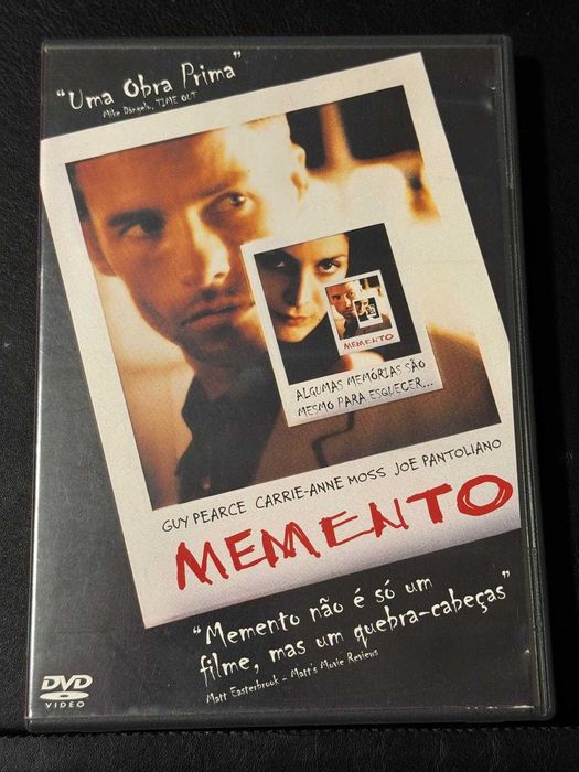 DVD do filme Memento