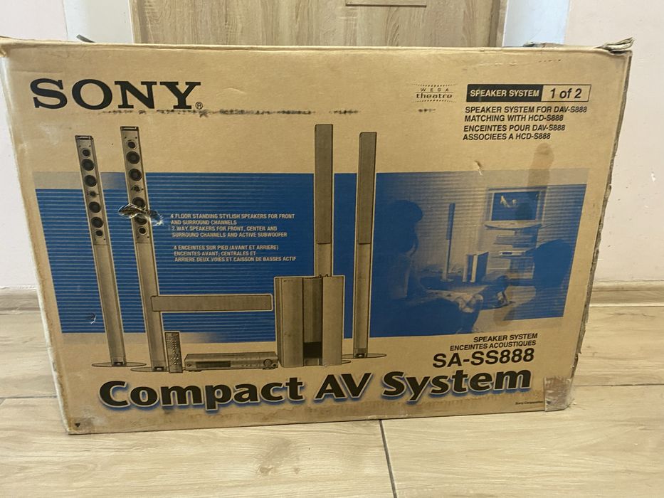 Nowe Kino Domowe Sony SA-SS888