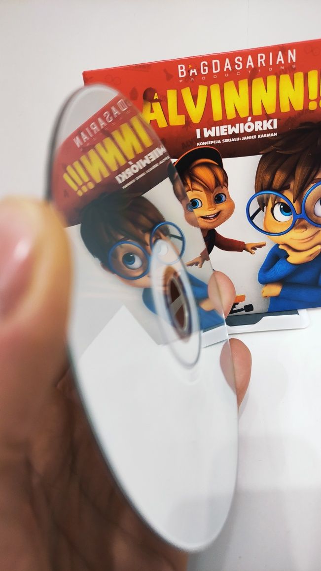 Alvinnn i wiewiórki VCD bajka