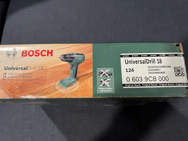 Aparafusadora sem fios Bosch  Universal Drill 18V