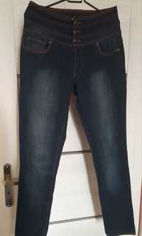 38 M spodnie jeansowe ciemne jeansy