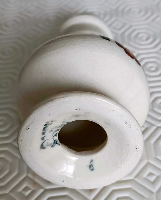 Pojemnik na przyprawy sypkie, fajans Włocławek