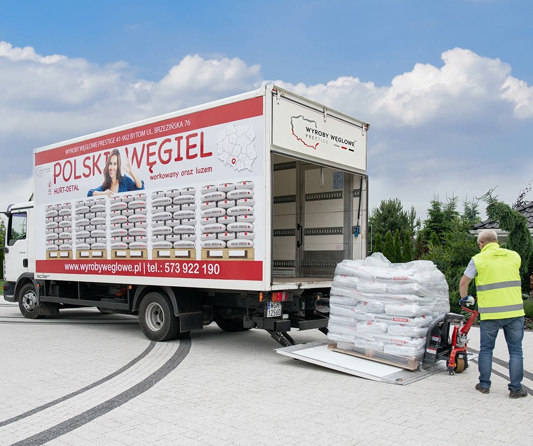 Ekogroszek. Bezpłatny transport. Polski węgiel, wysoka jakość.