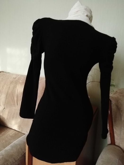 Платье облегающее, платье-гольф, Сукня тепленька під горло.