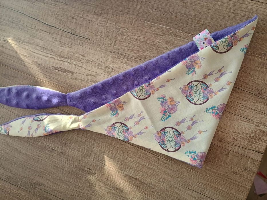 Chusteczka pod szyję szalik w łapacze snów