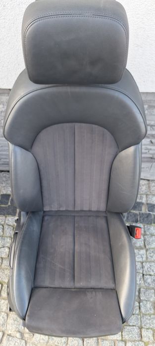 Siedzenia fotele kanapa audi a6c7 kombi alcantara