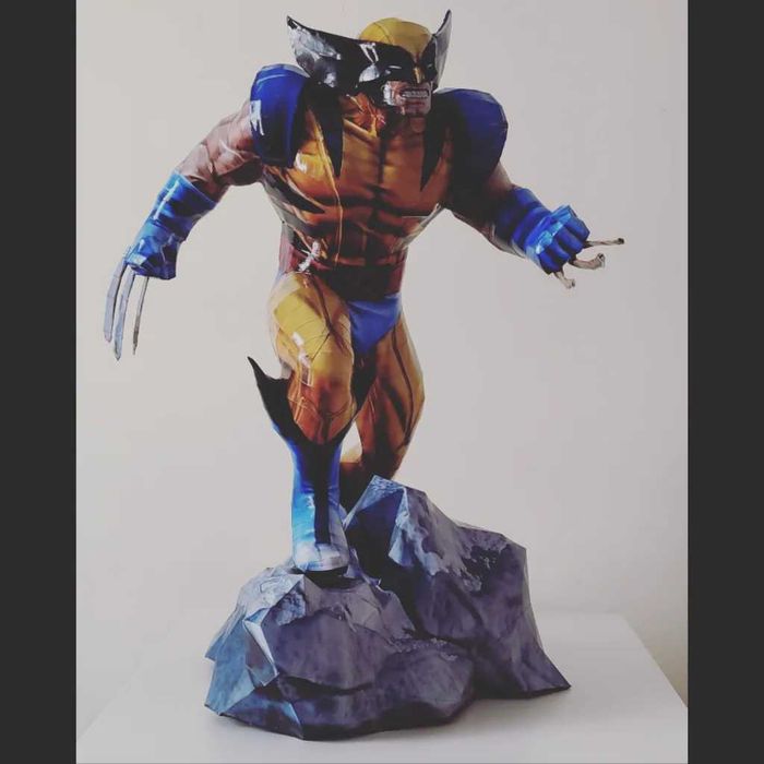 Diorama Woverine - Produto artesanal