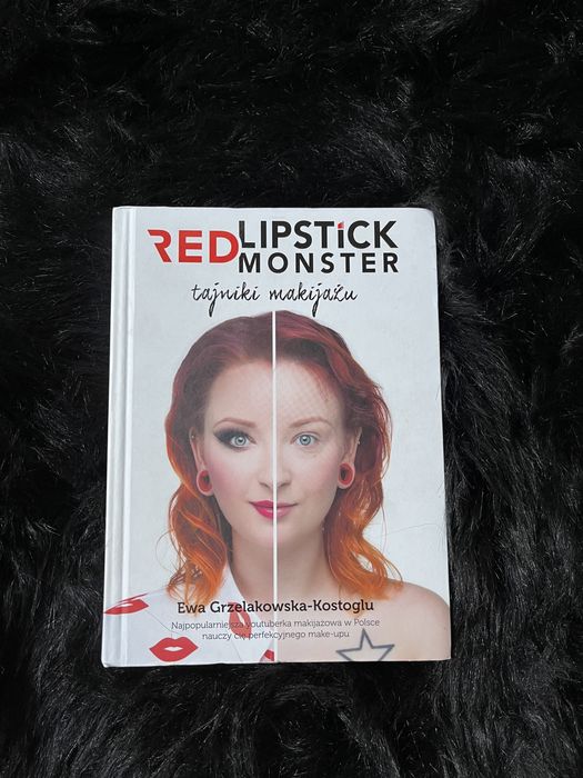 Tajniki makijażu książka Red Lipstick Monster Ewa