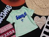 Zara - bluzeczka t-shirt smile r 68