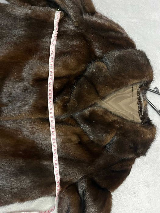 Норка, полушубок, вживаний