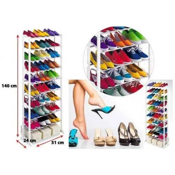 Полиця для взуття Amazing Shoe Rack на 30 пар