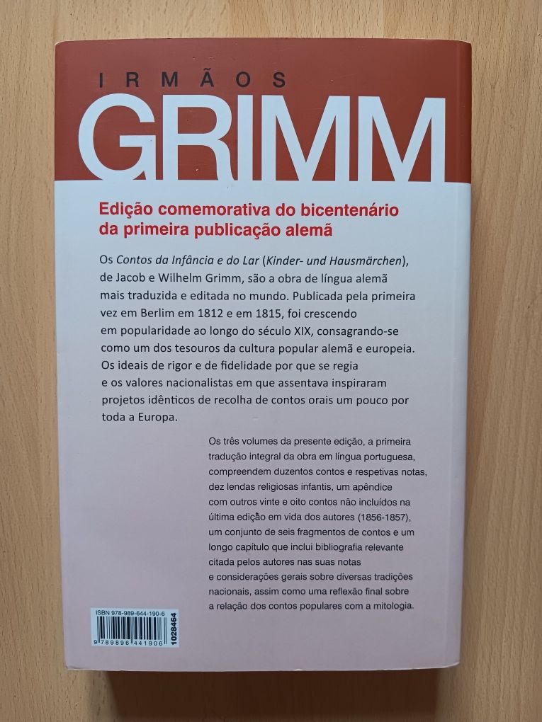 Irmãos Grimm, Contos da Infância e do Lar (Vol.II)