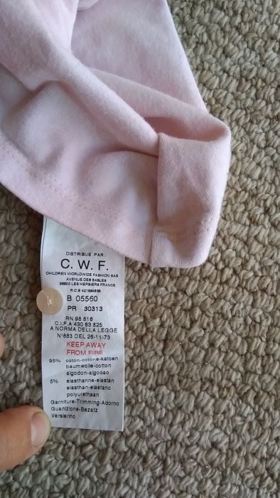 Burberry-2 bluzeczki 9,12 m