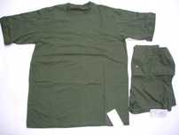 Wojskowy T- shirt KOSZULKA KHAKI 518/MON rozm. XL + skarpetki