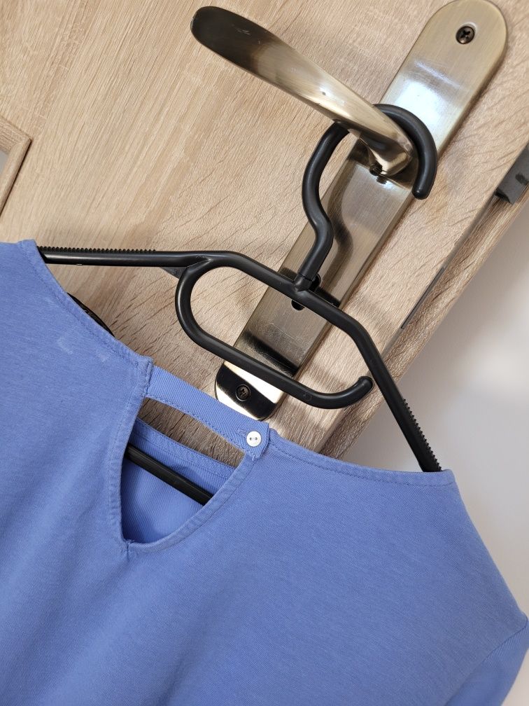 Massimo dutti bluzka chabrowa M