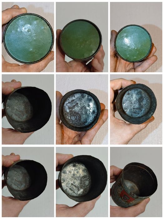 Жестяная банка Кофе Турецкий НЕГР Мокко Одесса 1920-е гг