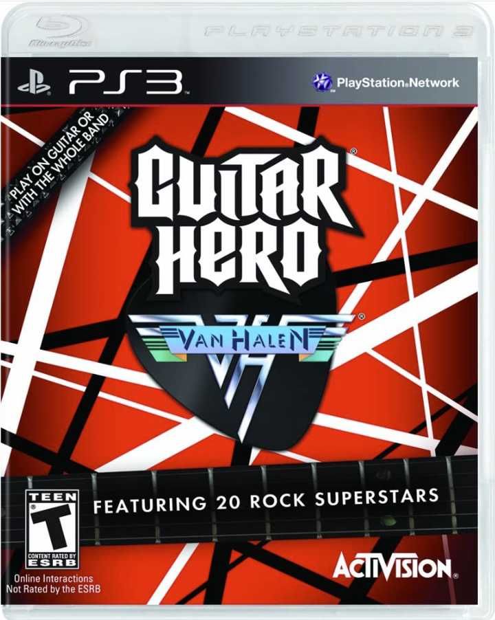 Guitar Hero Van Halen Sony Playstation 3 PS3 Unikat stan bdb