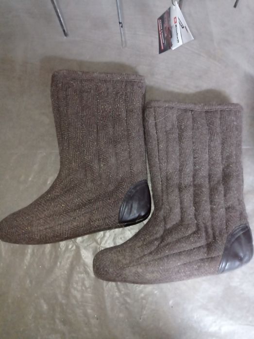 Валянки шинельные с галошами