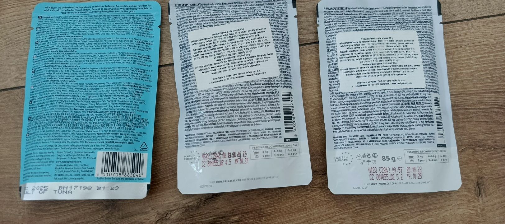 Schesir kurczak tuńczyk 8 saszetek, mokra karma dla kota