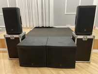JBL 2x EON 612 + 2x EON 618 s zestaw aktywny